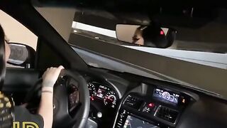 Suburban slut gets fucked hard in the parking lot