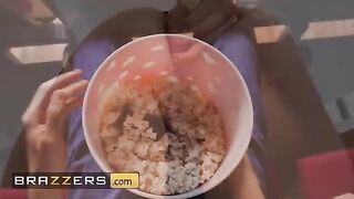 Tina Fire got her pussy smashed in the popcorn machine
