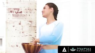 A busty masseuse, Bella Rolland, satisfies her landlord’s desires to avoid eviction