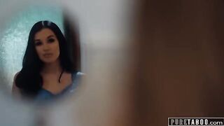 Bride-to-be cheats on her boyfriend with her girlfriend in a steamy scene