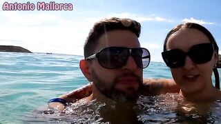 Aussie Girl is Oiled Up and Getting Fucked Hard on the Beach