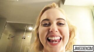 Chloe Cherry is the perfect girl next door cum dumpster teen to fuck roughly