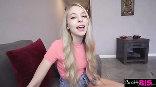 Petite teen Lily Larimar gets naughty for money in HD