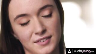 The best lesbian sex action with a passionate duo, featuring stunning Hazel Moore