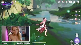 A gamer girl's fatal generosity in the Genshin Impact roleplay