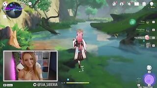A gamer girl's fatal generosity in the Genshin Impact roleplay