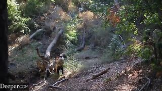 Avery & Jane in a hot interracial threesome sex video