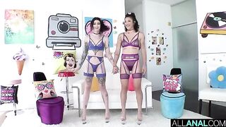 Petite anal adventures with Brooklyn Gray and Lydia Black on All Anal