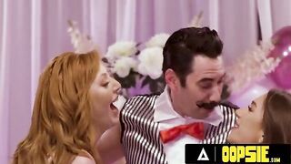 Lauren Phillips and April Olsen play a kinky game
