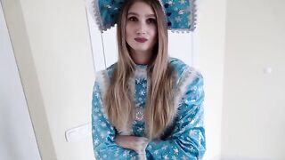 A surprise encounter turned intimate with a captivating Russian beauty