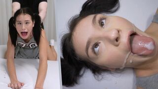 College slut Matty Mila Perez gets rough fucked by landlord