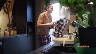 They were spotted fucking in the kitchen, oh my!