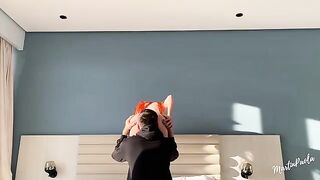 He licked his GF’s pussy, then planted her on his dick