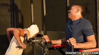 Kay Carter gets fucked by two black guys while her hubby watches