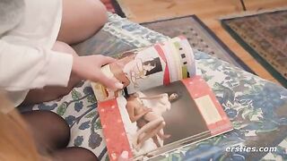 The girls studied the Kama Sutra and then they imitated it with passionate poses