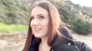 Girl was blowing a guy on the beach and their friends caught them in action