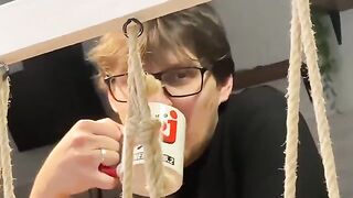 Jenny wanted sex and Jim hard fucked her ass with a creampie