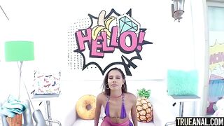 Kylie Le Beau gets her asshole gapped in an intense anal session
