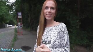 Redhead girl receives anal sex after a bad Tinder date