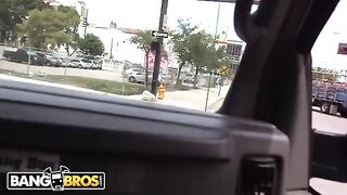 Hot chicks don't ever need to be poor as long as the Bang Bus is around