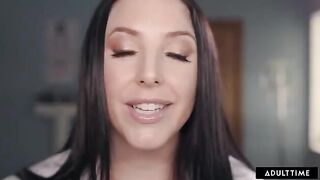 Hot doctor Angela White gives a sensual exam in this ASMR video