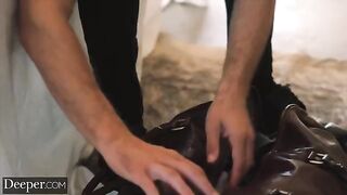 Submissive Amber gets dominated and fucked in a kinky twist