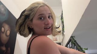 A hot woman prefers to get fucked over money, a true gem!