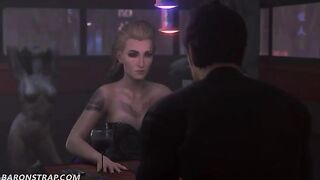 A unique and erotic BDSM lovestory set in a cyberpunk world, inspired by the intense and passionate scenes from Cyberpunk 2077