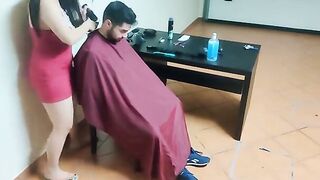 A friend’s mother offered to cut hair, but things got steamy instead