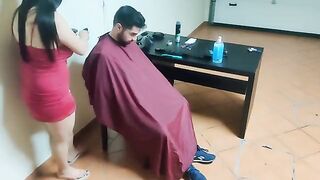 A friend’s mother offered to cut hair, but things got steamy instead