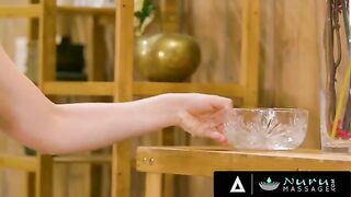 Bunny Colby and Chanel Preston share a steamy massage