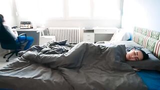 Stepson fucked his stepmom with a creampie accident
