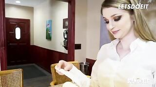 Two kinky sluts seduced their boss for hard sex