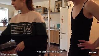I shoot a challenge on Tik-Tok with my stepbrother, featuring intense 60FPS action