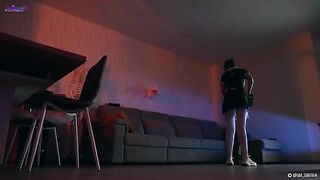 A girl turned herself into a sex-android to please her partner