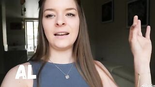 Contest: WIN a private LIVE session! Quickie against the sink with soft sunlight