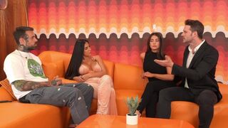 Latina Pornstar Tru Kait Gets Tag Teamed by two Massive cocks