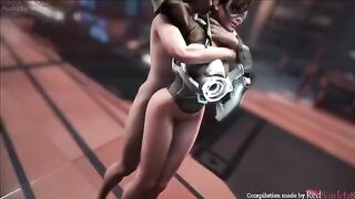 Tracer compilation 2021 with sound, inspired by Overwatch's Tracer