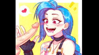The best compilation of Jinx's hard sex scenes from League of Legends