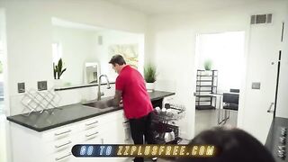 Cute Latina Emily Willis gets her ass eaten and smashed by Keiran Lee