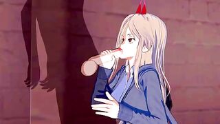 Chainsaw Man Power Hentai in good quality - Anime Porn