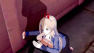 Chainsaw Man Power Hentai in good quality - Anime Porn