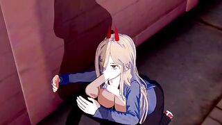 Chainsaw Man Power Hentai in good quality - Anime Porn