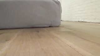 An appetizing 19-year-old girl with a sexy body is fucked hard