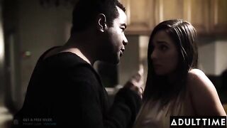 Jay Summers gets her pussy filled with cum by father-in-law