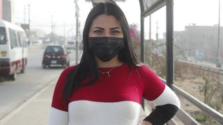 Venezuelan beauty Ginezflowrs gets fucked in Lima