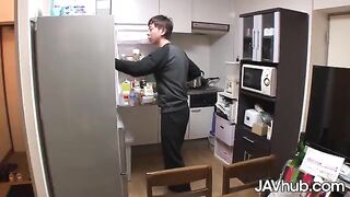 Amina Kiuchi gets her pussy filled with cum by her friend in a steamy JAVHub scene