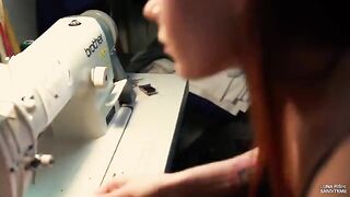 Stop stitching, let's enjoy some intimate fun with Luna Rishi
