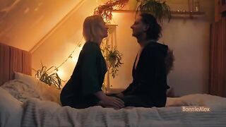 A couple enjoy slow and deep intimate sex
