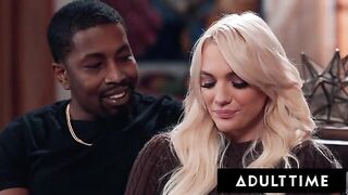 Kenna James seduced by her husband and a hot neighbor